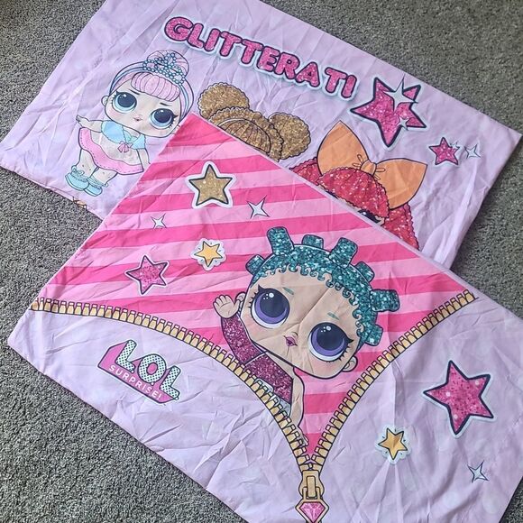 Like New! Pair of L.O.L. Surprise Doll Pillowcases - Picture 4 of 5